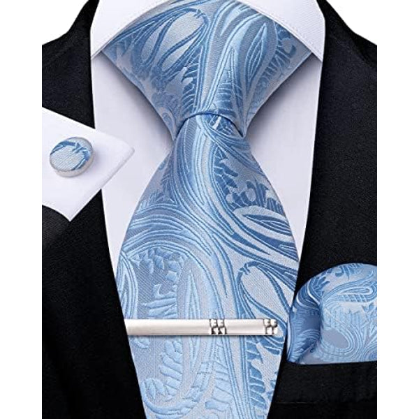 Herren-Paisley-Krawatten-Set – Edle Accessoires für Hochzeiten & Events