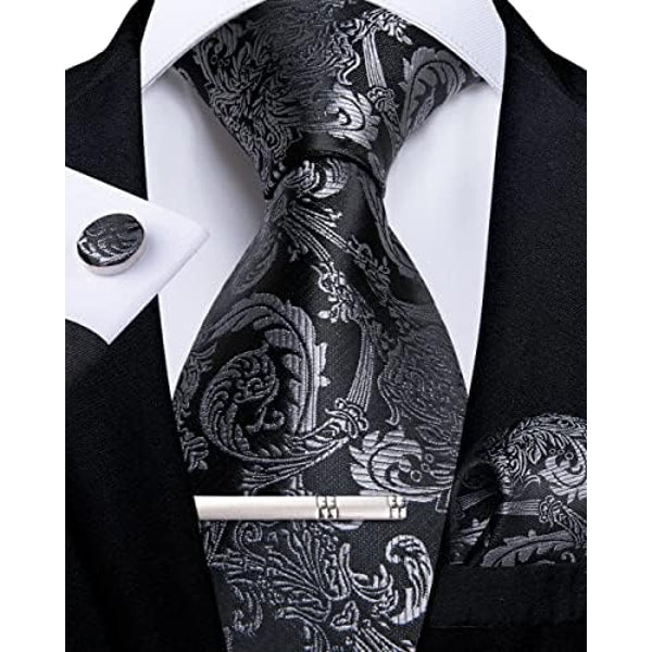 Herren-Paisley-Krawatten-Set – Edle Accessoires für Hochzeiten & Events