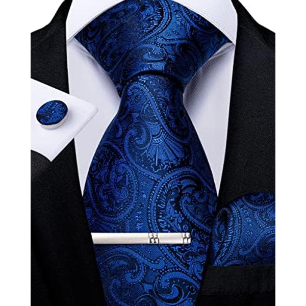 Herren-Paisley-Krawatten-Set – Edle Accessoires für Hochzeiten & Events