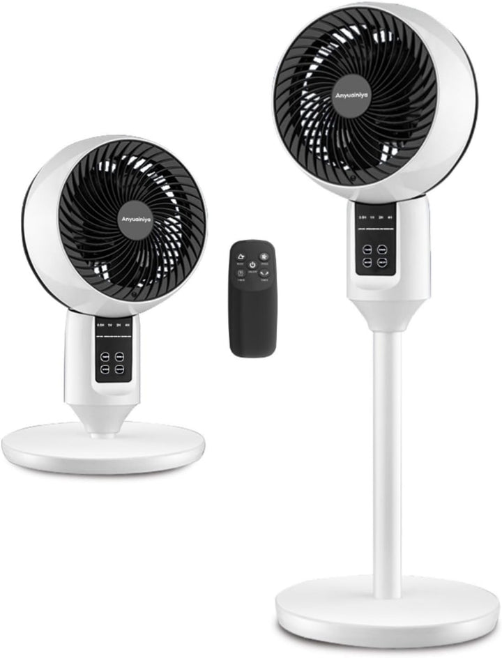 Verstellbarer Standventilator mit 3D-Oszillation – Aerion