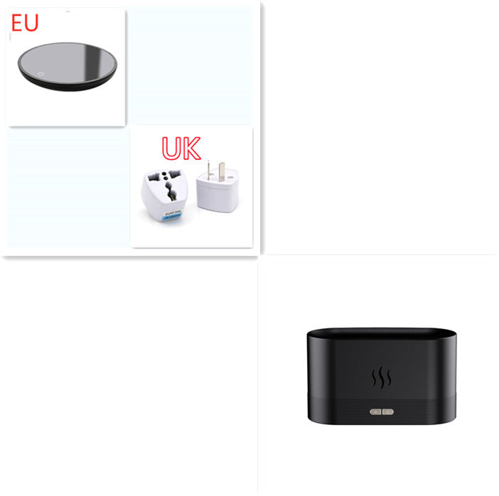 Aroma-Diffuser mit Flammeneffekt, ruhige oder lebhafte Flamme
