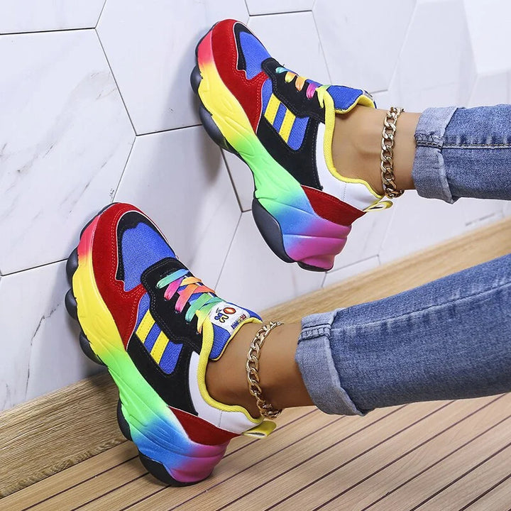 Bunte Damen-Sneaker – Solenya