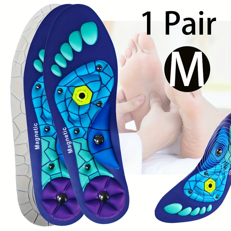 ComfortPlus Magnetische Akupunktur-Einlegesohle mit Fußgewölbestütze