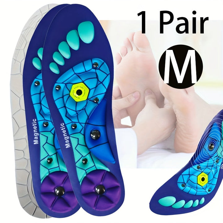 ComfortPlus Magnetische Akupunktur-Einlegesohle mit Fußgewölbestütze
