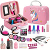 Deluxe-Schminktasche Einhorn – Echte Kosmetik und Accessoires für Mädchen