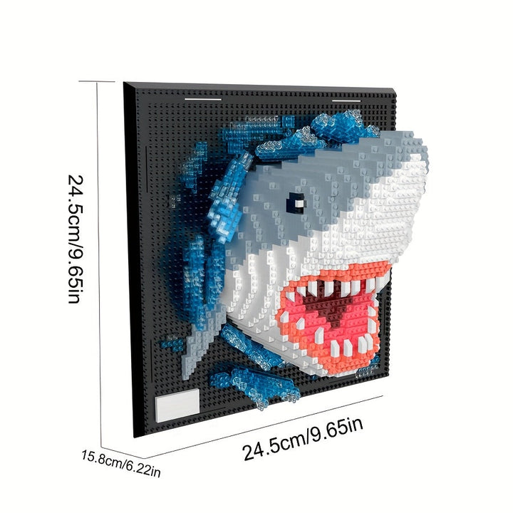 Kreative 3D-Bausteine – Kollektion Hai und Adler