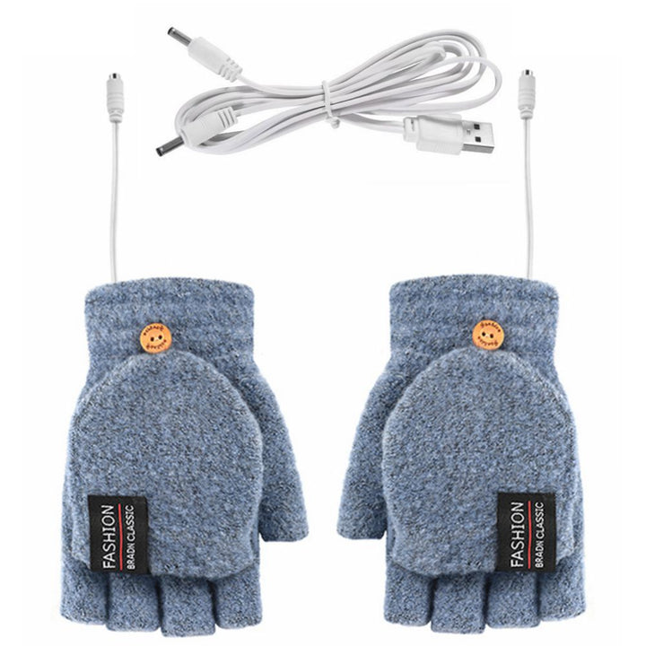 Fingerlose USB-Handschuhe, beidseitig beheizt