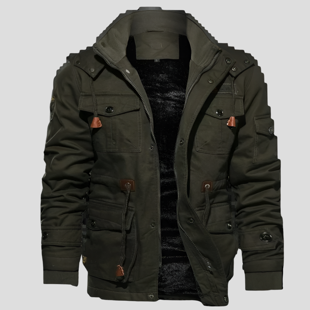 Robuste Herrenjacke  Windabweisend und warm