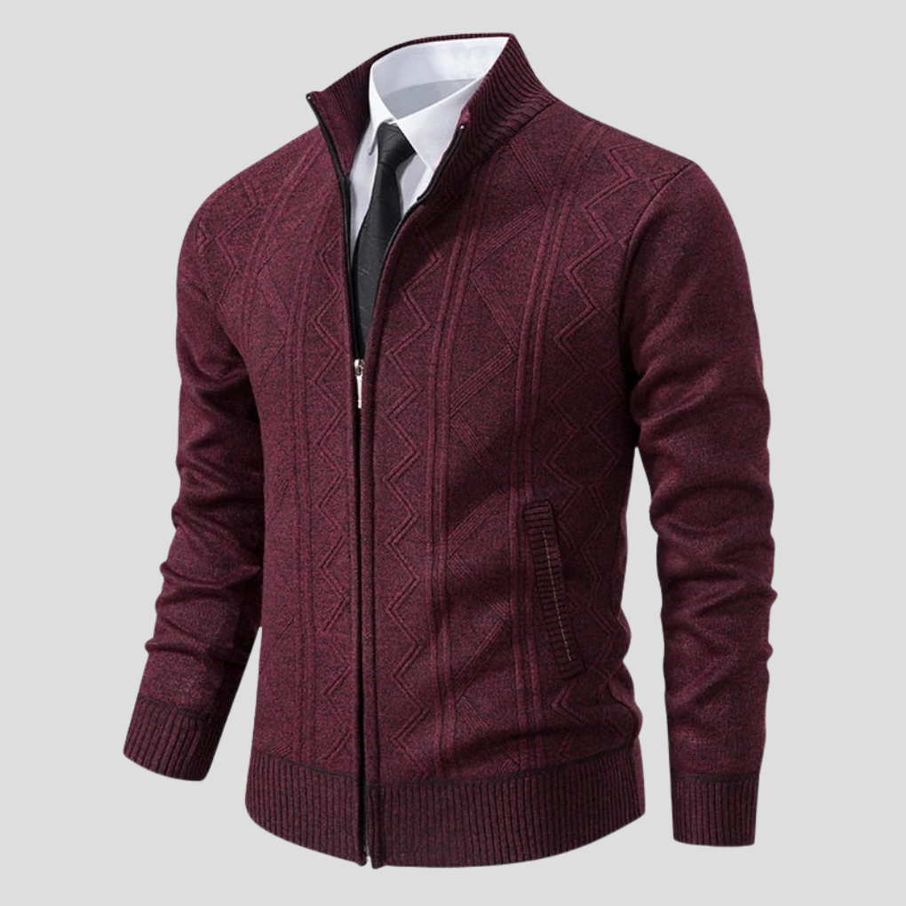 Klassischer Herren Cardigan mit modernem Komfort