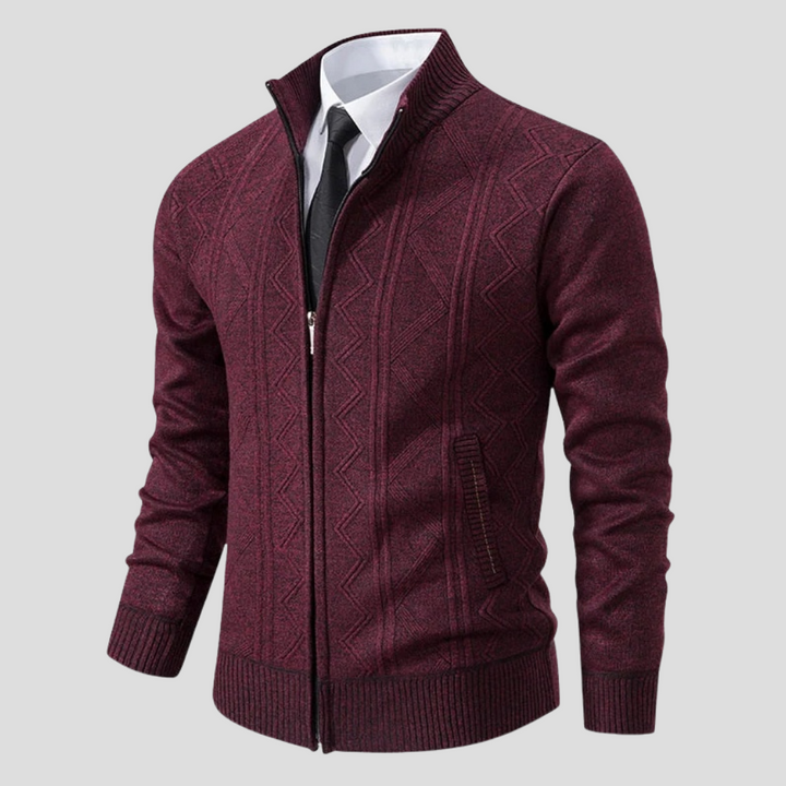Klassischer Herren Cardigan mit modernem Komfort