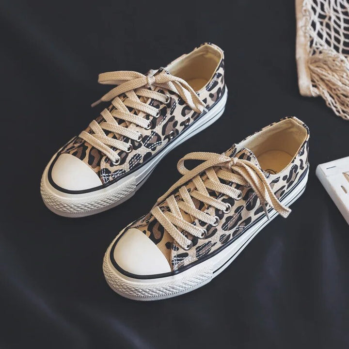 Stylische Leopard Damen Sneakers – Savannah