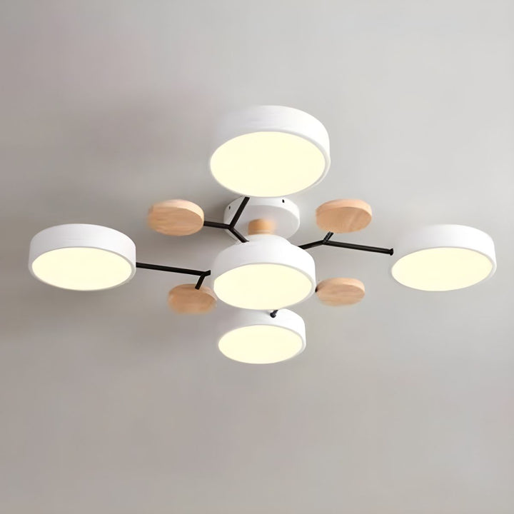 LED-Deckenlampe Metall Macaron