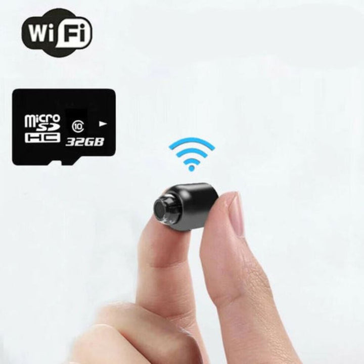 Versteckte WLAN-Kamera (1080P) – Kabelloses Babyphone und diskrete Überwachung