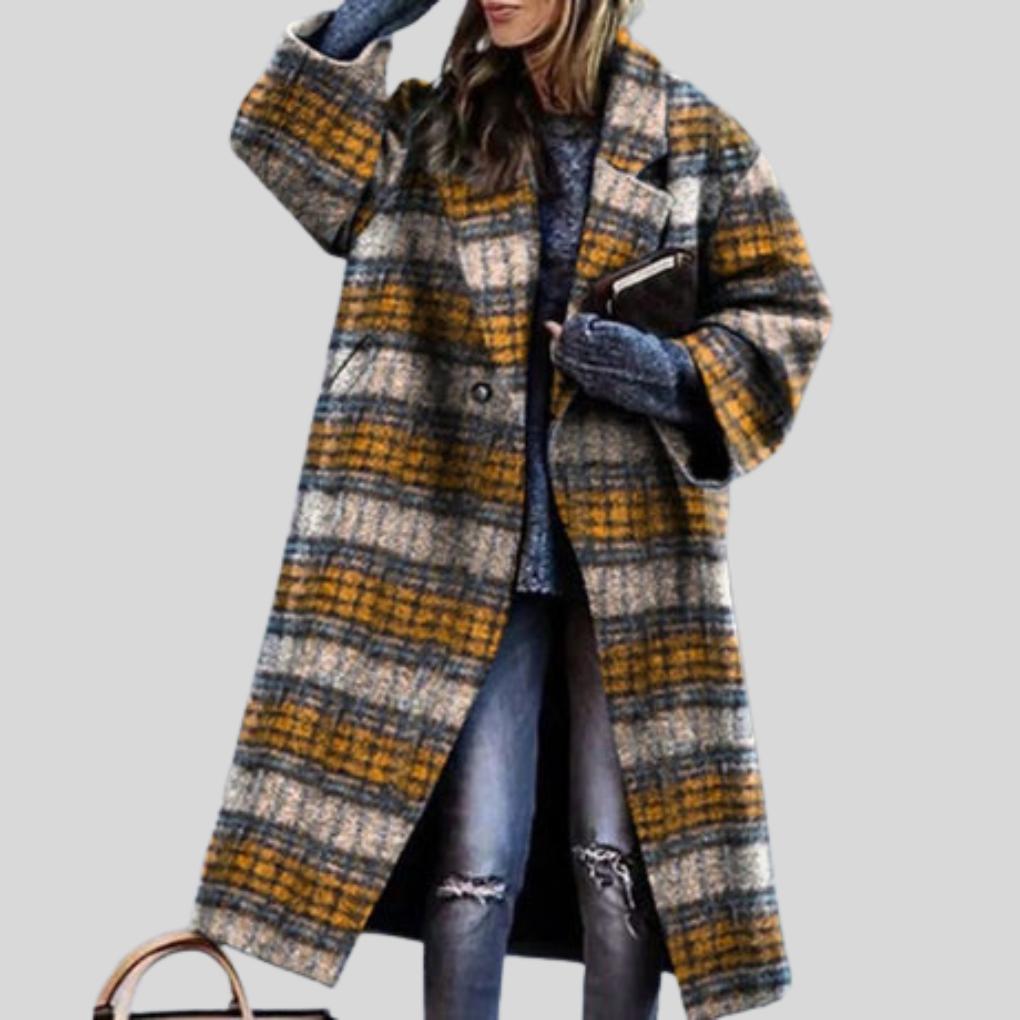 Langer Wintermantel für Damen