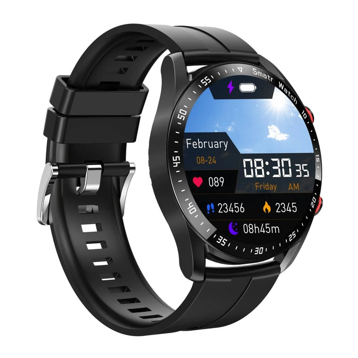 Wasserdichte Smartwatch mit EKG & Herzfrequenz und Bluetooth-Telefonie – Virex