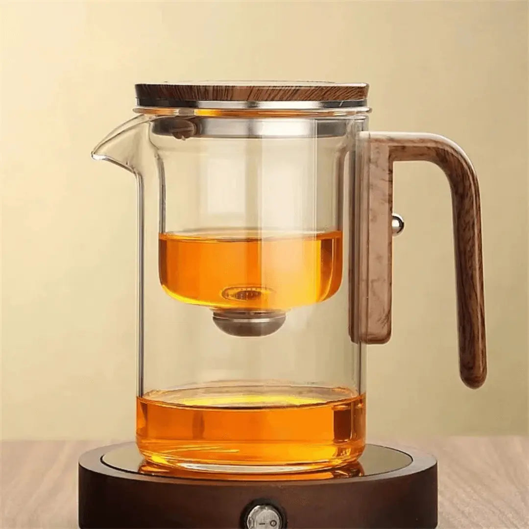 Elegante durchsichtige Teekanne – ClearBrew