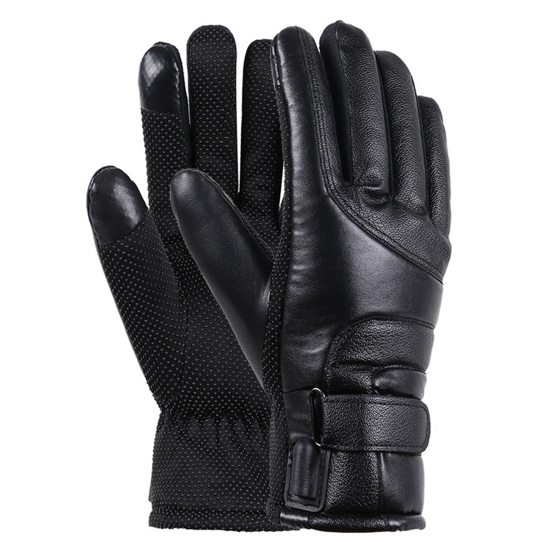 Beheizte Handschuhe mit Touchscreen, winddicht für Rad und Ski