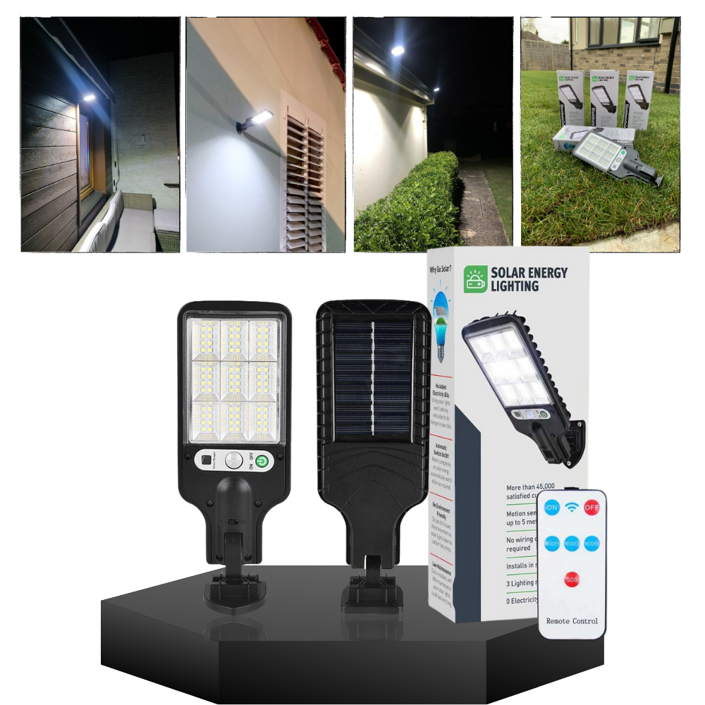 Solar-LED-Außenleuchte mit Bewegungssensor – Raylux Motion