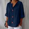 Olivia – lockere Leinenbluse: leichtes und bequemes Sommer-Top