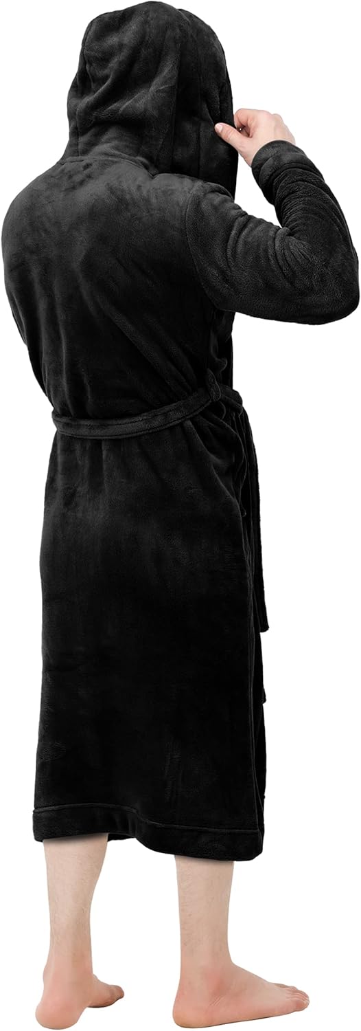 Herren-Sommer-Bademantel aus leichtem Fleece – Harry