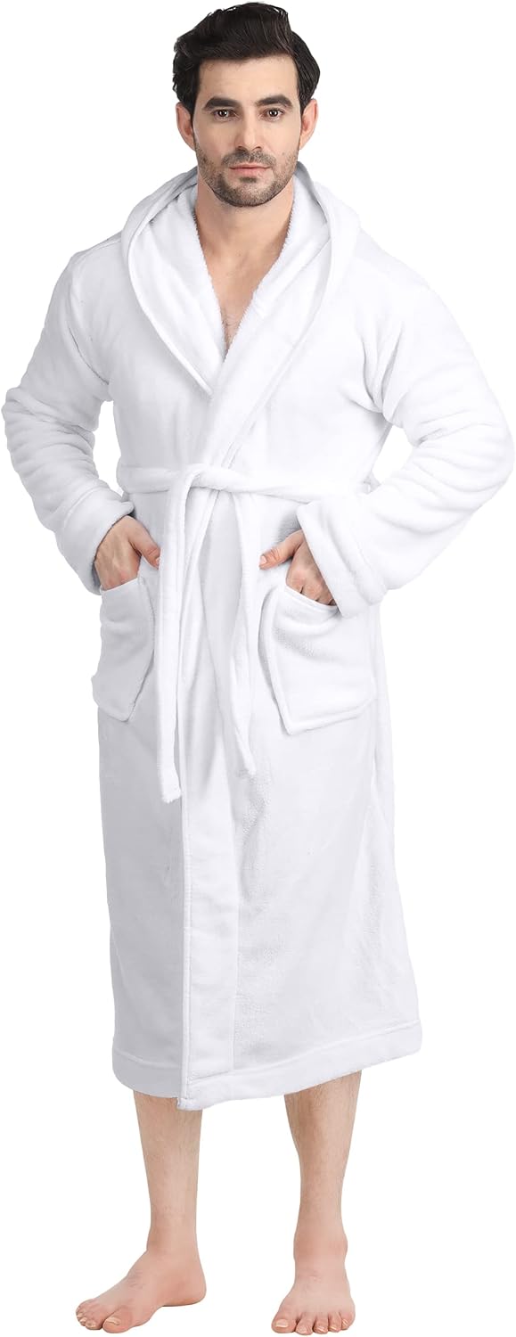 Herren-Sommer-Bademantel aus leichtem Fleece – Harry