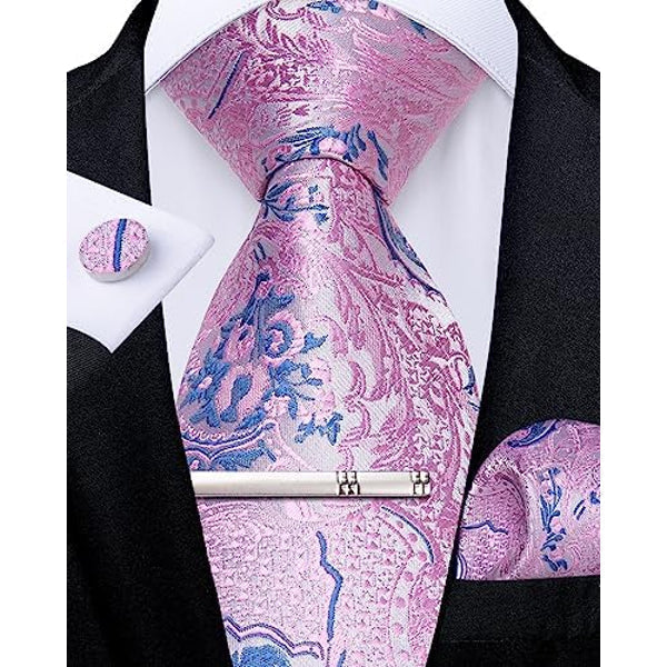Herren-Paisley-Krawatten-Set – Edle Accessoires für Hochzeiten & Events