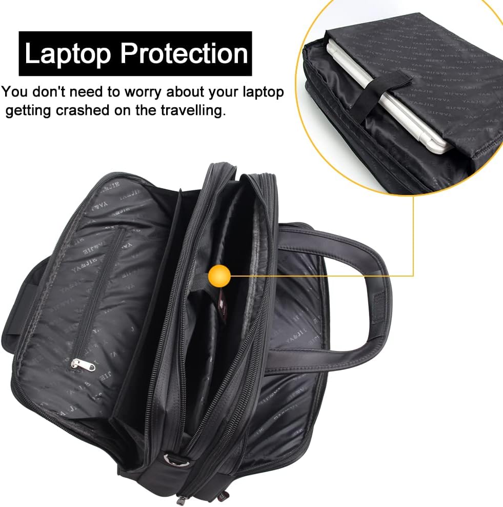 Herren Canvas Laptop- & Business-Umhängetasche