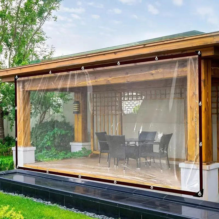 50% RABATT | VitraGuard™ | Transparente Schutzplane für Garten und Außenbereiche
