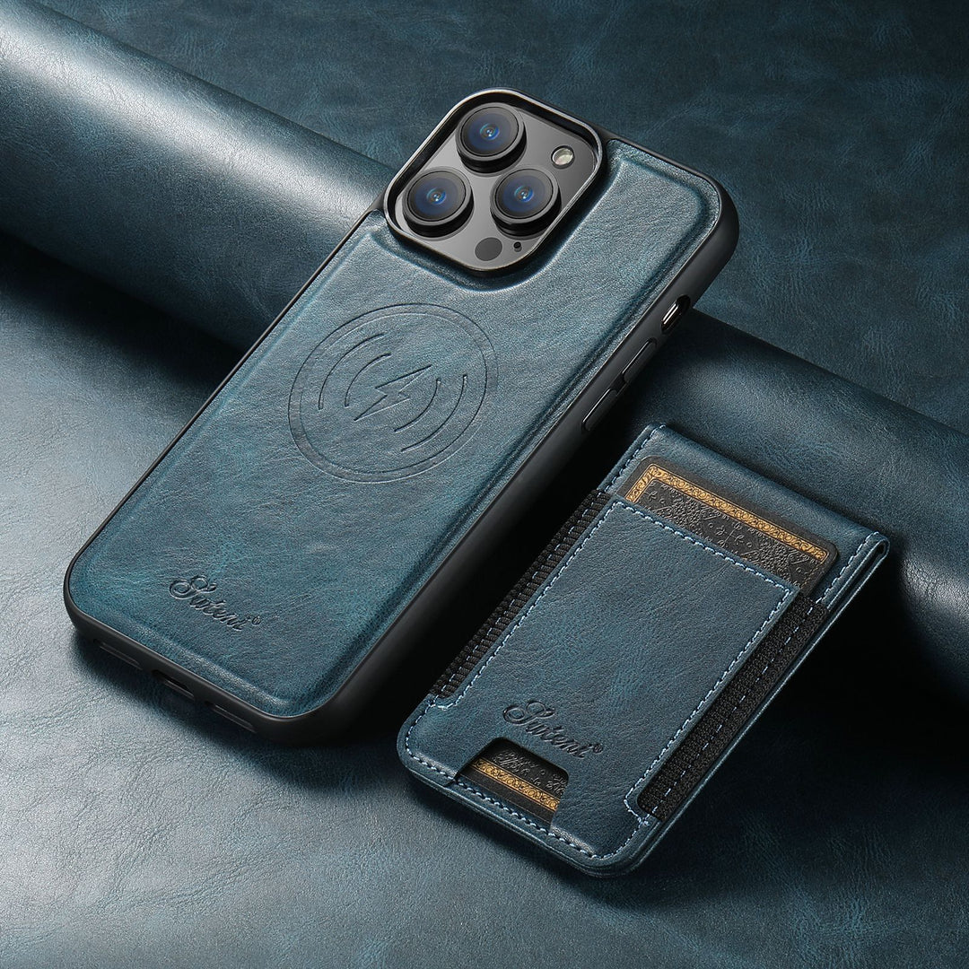 EliteGuard - stilvoller und langlebiger Luxus -Telefonkoffer mit integriertem Kartenhalter