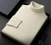 Kaschmir-Rollkragenpullover für Herren – Silvano