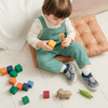 Babyschuhe mit passgenauem elastischem Sitz, rutschfesten Sohlen, atmungsaktivem Mesh, Alter 0-4
