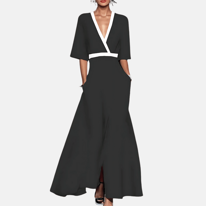 Maxikleid mit Blumenmuster für Damen