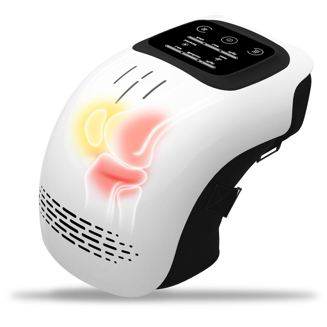 Wiederaufladbares Knie-Massagegerät mit Wärme, Kneten und Vibration