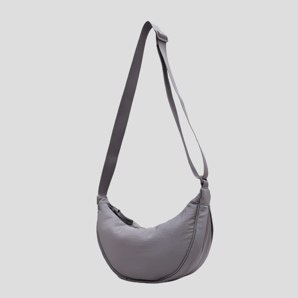 Geräumige Nylon-Umhängetasche für Damen