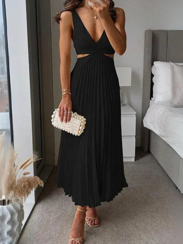 Elegantes ärmelloses Kleid