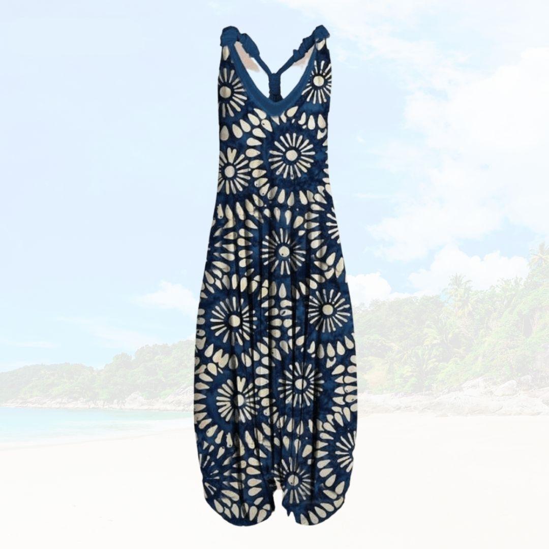 Sommer-Jumpsuit für Damen mit lockerer Passform – Elenya