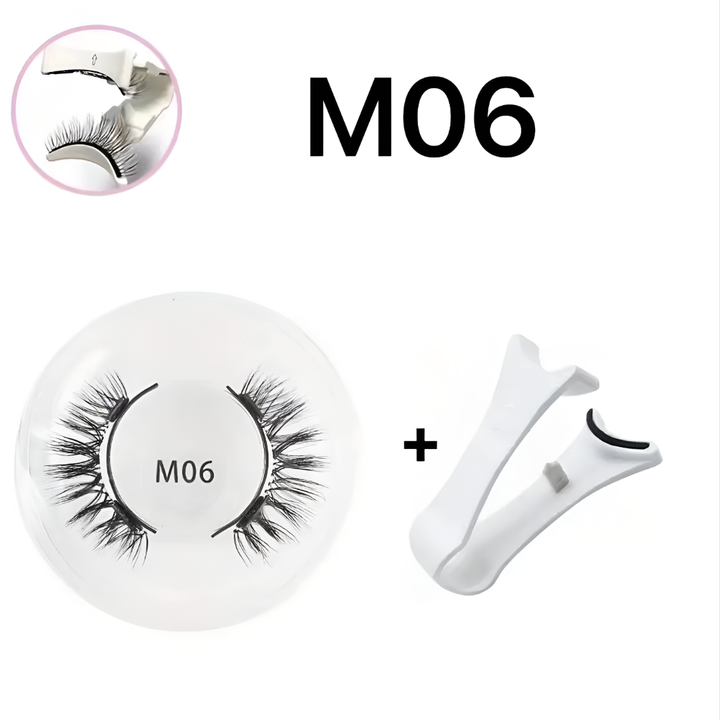 Wiederverwendbares magnetisches Wimpern- und Pinzetten-Set
