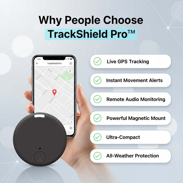 Magnetischer Mini-GPS-Tracker mit Echtzeit-Ortung, Bewegungswarnungen und Audioüberwachung