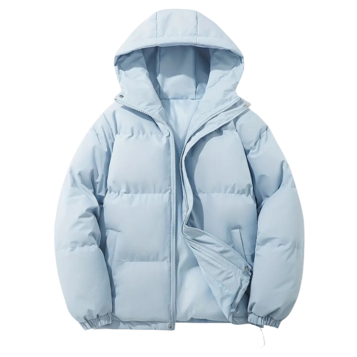Gesteppte Herren-Pufferjacke mit Kapuze – Elias