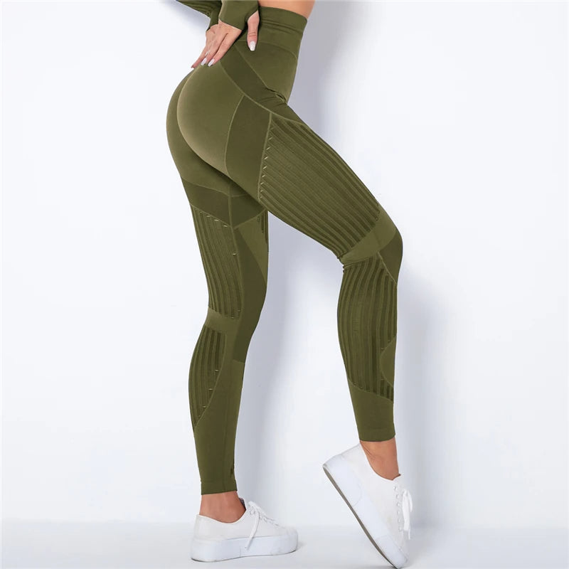 Formende, nahtlose Leggings mit hoher Taille für Damen