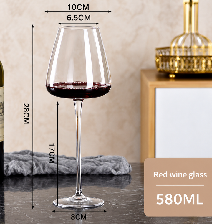Kristall-Weingläser | LuxeSip | Handgefertigte Eleganz