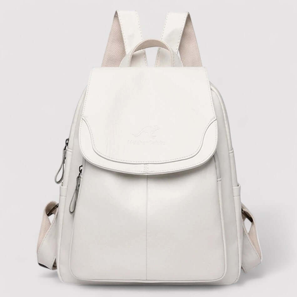 Diebstahlsicherer Rucksack aus Leder