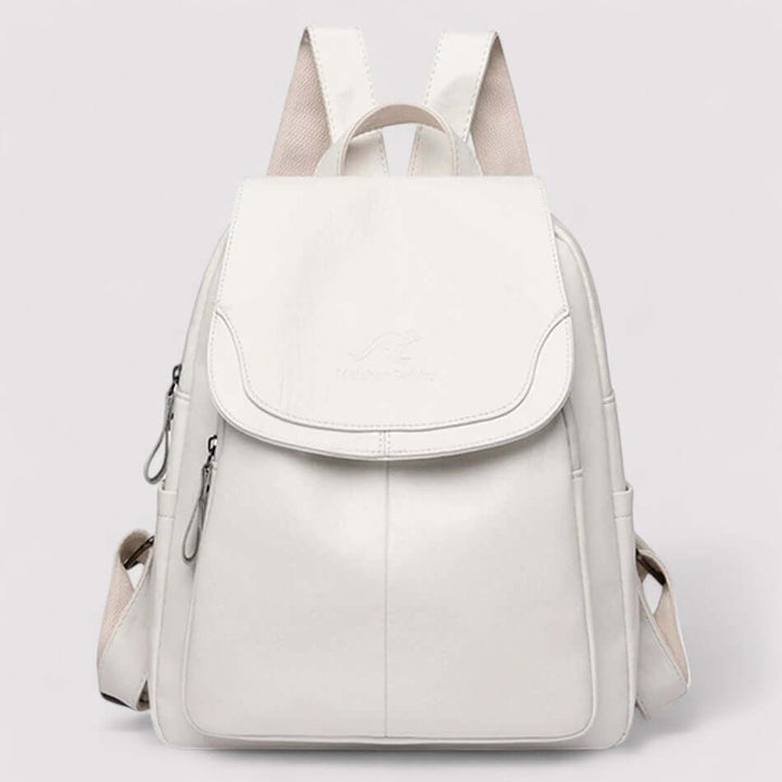 Diebstahlsicherer Rucksack aus Leder