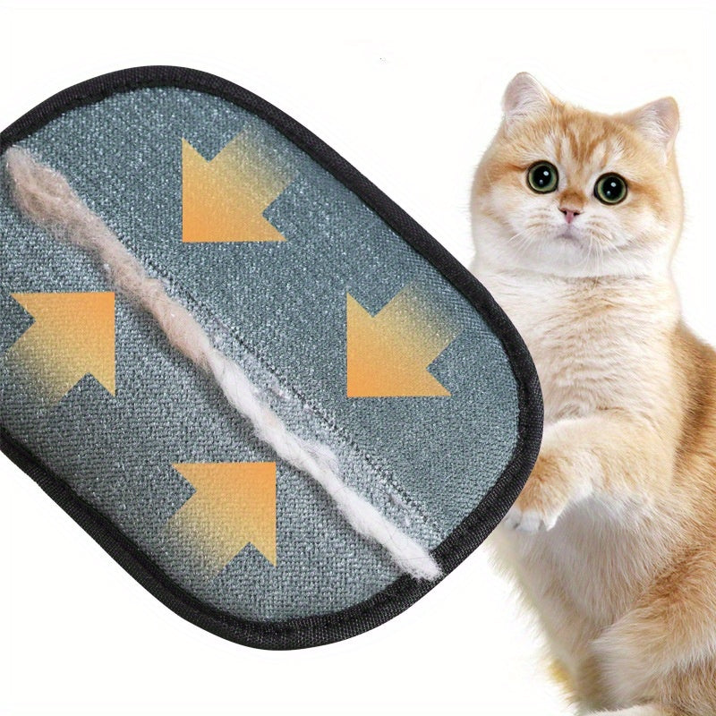 FurEase Tierhaar-Entfernungshandschuhe – 4er-Set für Hunde und Katzen