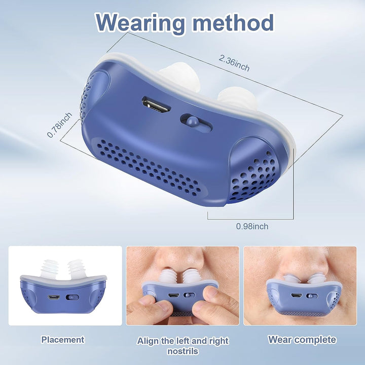 Mikro-CPAP für Schlafapnoe unterwegs und Schnarchen | CPAP-Alternative