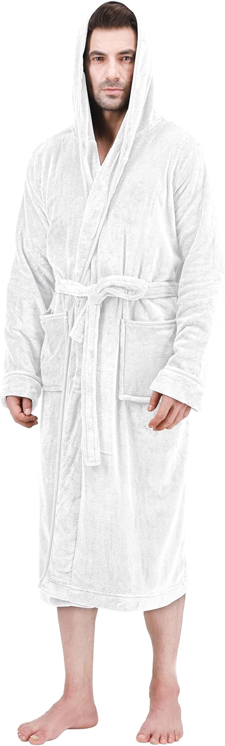 Herren-Sommer-Bademantel aus leichtem Fleece – Harry
