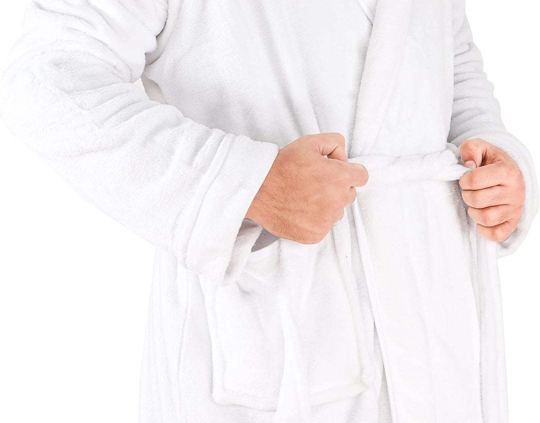 Herren-Sommer-Bademantel aus leichtem Fleece – Harry
