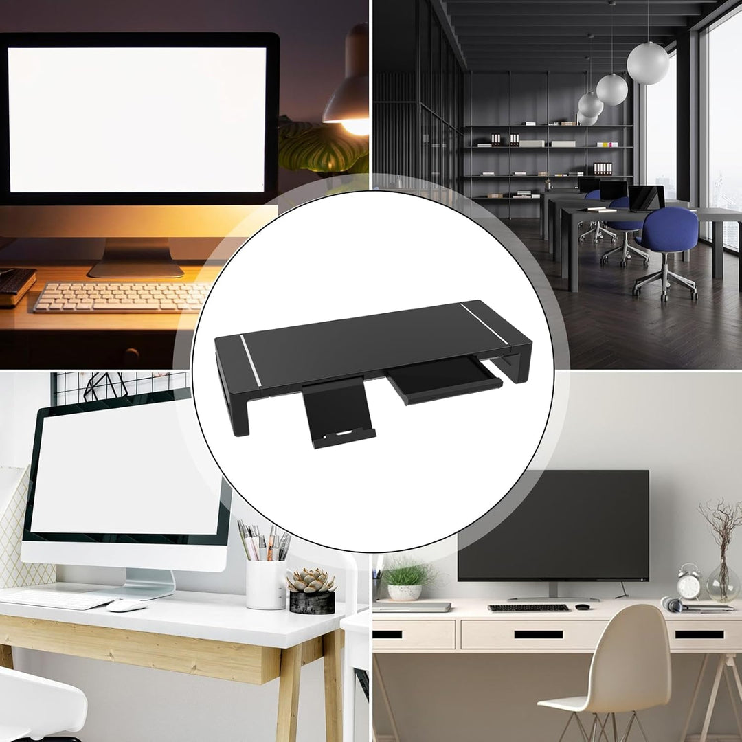 Elevation verstellbarer Monitorständer mit Schublade – Stravon