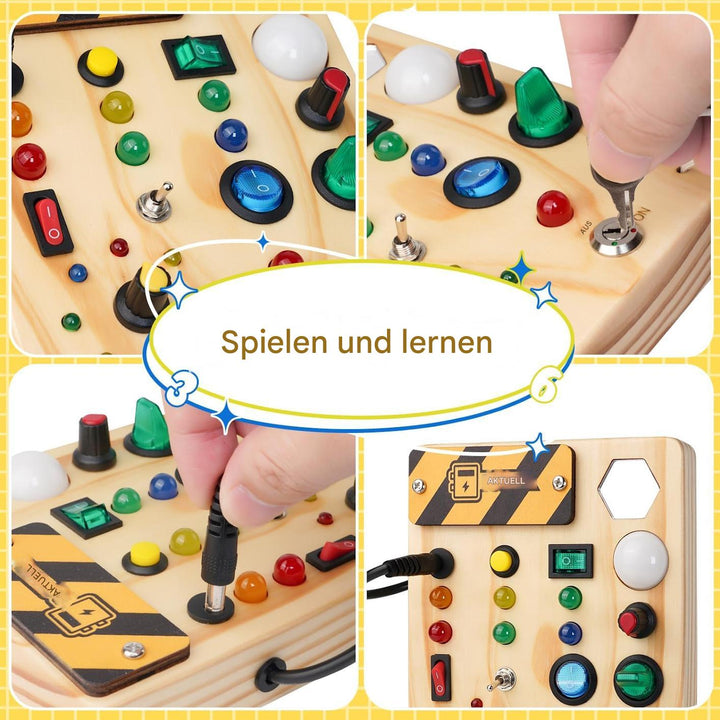 Interaktives Montessori-Board für Kinder - BrightStart