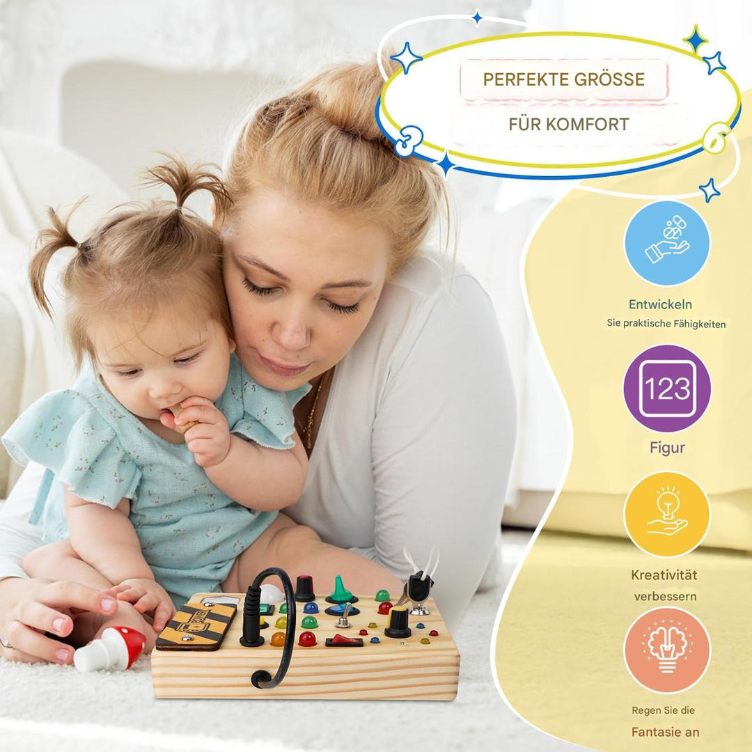 Interaktives Montessori-Board für Kinder - BrightStart